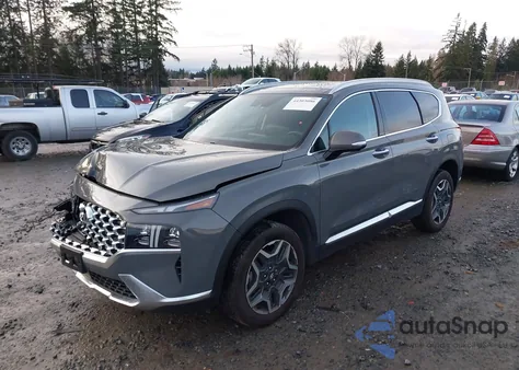 2021 Hyundai Santa Fe Limited из США, поврежденный, VIN 5NMS4DAL2MH327907